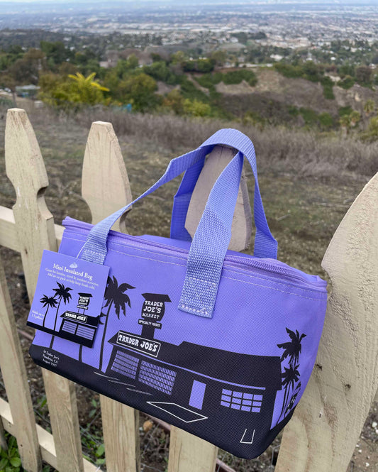 新作! 2025年 2月発売 トレーダージョーズ トレジョ パープル ミニサイズ 保冷バッグ エコバッグ トートバッグ