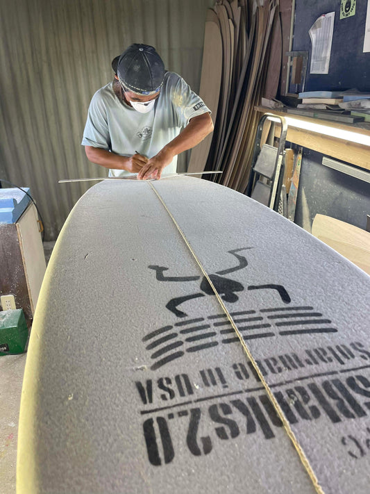 MOJO×FIRST TRIP Kustom Surfboards 6'10" スマイルライダー ファースト トリップ オーダー サーフボード