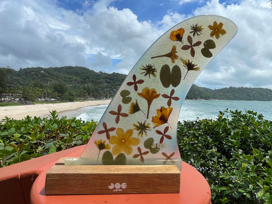 ハンドメイド JOE craft fins 9.0'' OSHIBANA カスタム フィン Model eito ピボット PIVOT