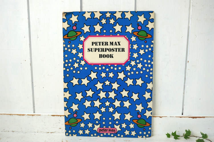PETER MAX ピーターマックス SUPER POSTER BOOK 70's ヴィンテージ ポスターブック 本 アート USA