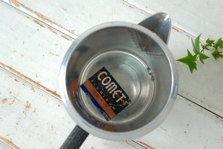 COMET 4カップ アルミ製 ヴィンテージ パーコレーター コーヒーポット アウトドア キャンプ USA