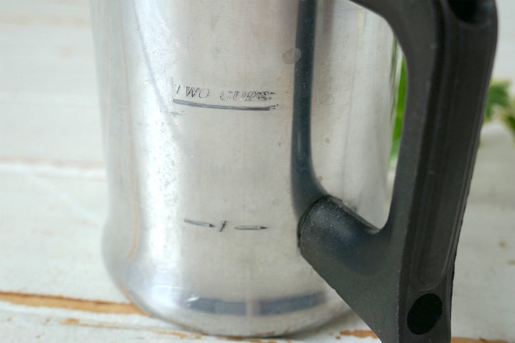 COMET 2カップ アルミ製 ヴィンテージ パーコレーター コーヒーポット アウトドア キャンプ USA