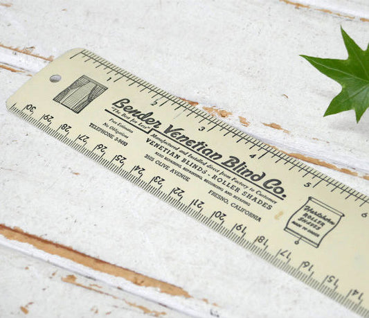 LIFETIME PRODUCTS CO ブラインド アドバタイジング ヴィンテージ ルーラー 定規 文房具 USA