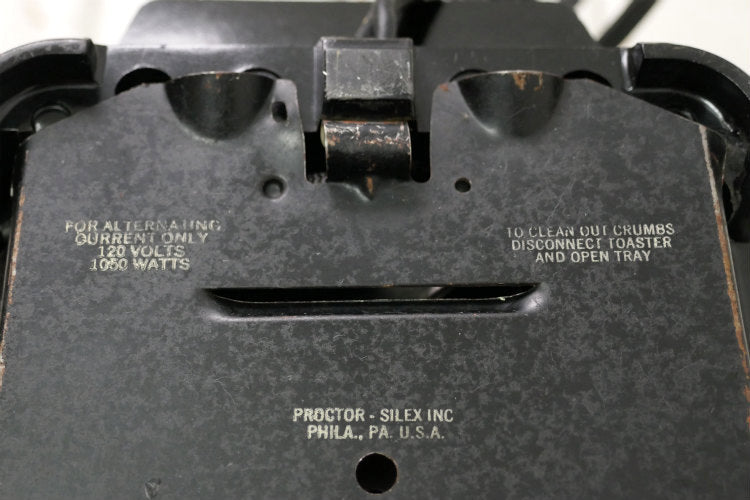 Proctor Silex クロム製 ポップアップ式 60's ヴィンテージ トースター ミッドセンチュリー USA