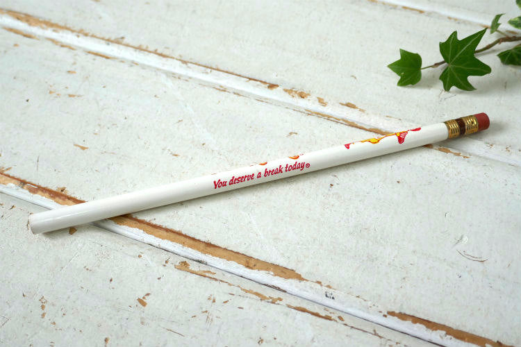 McDonald's マクドナルド 70's 80's デッドストック ヴィンテージ 鉛筆 ペンシル 5本セット