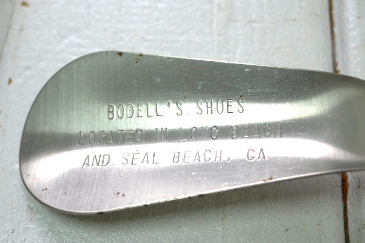 カリフォルニア ロングビーチ 1959's~ BODELL'S SHOES アドバタイジング ヴィンテージ シューホーン 靴べら USA