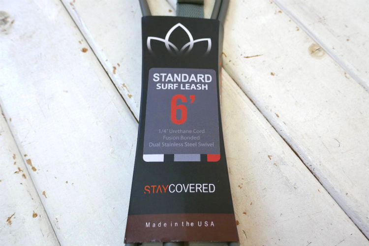 STAY COVERED ステイカバード CAMO GRAY カモ グレイ USA カリフォルニア 6' STANDARD サーフィン リーシュコード CAMO GRAY カモ グレイ