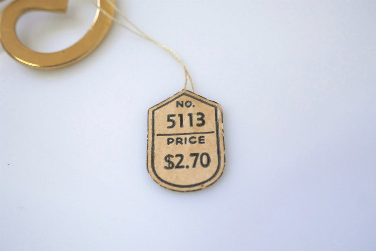 サラ コンベントリー Sarah Coventry タグ付き シンプル モダン 50's ヴィンテージ ブローチ アクセサリー コスチュームジュエリー USA