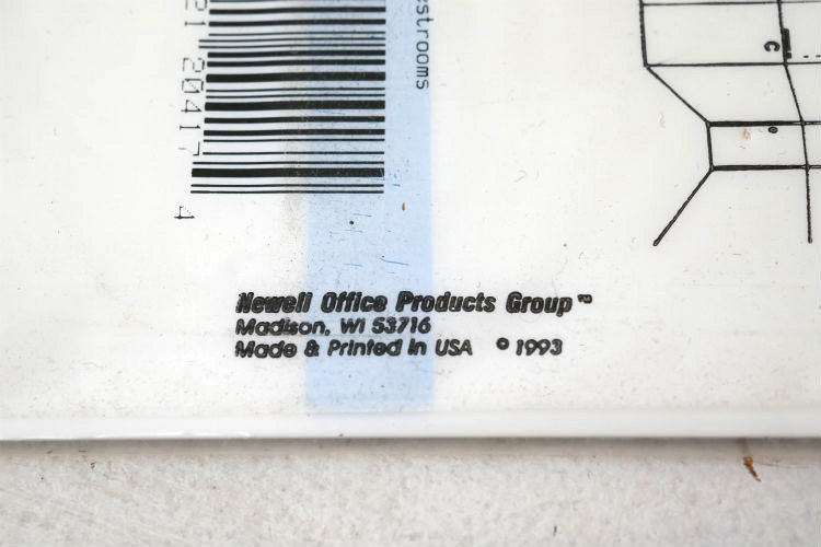 RESTROOMS トイレ お手洗い ウッド柄 デッドストック ヴィンテージ サインプレート ドアプレート トイレサイン 標識 看板 USA