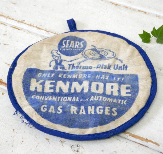 SEARS シアーズ KENMORE ノベルティ 1950's ヴィンテージ 鍋しき トリベット 鍋敷き USA