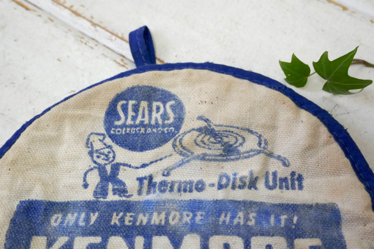 SEARS シアーズ  KENMORE ノベルティ 1950's ヴィンテージ 鍋しき トリベット 鍋敷き USA