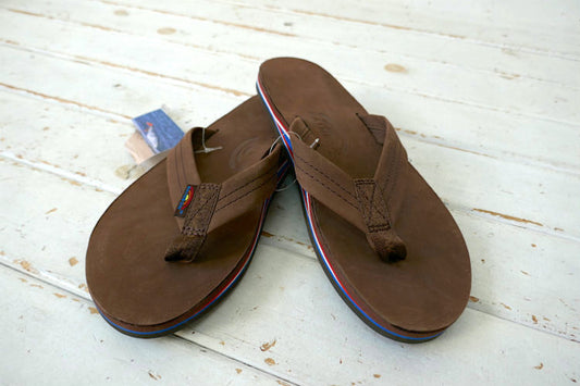 RAINBOW SANDALS トリコロール レインボーサンダル カリフォルニア シングルレイヤー ビーチサンダル サンダル メンズ Mサイズ