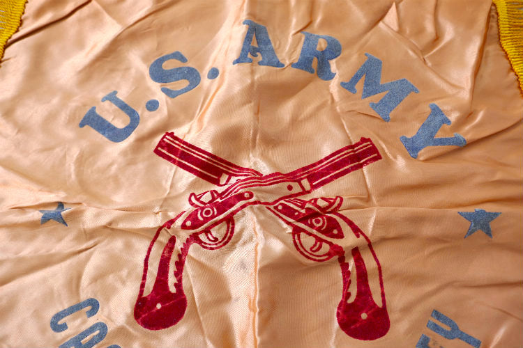 US ARMY アーミー アメリカ陸軍 ガン ヴィンテージ スーベニア クッションカバー ピローケース ミリタリー