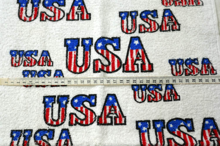 CANNON社 星条旗 コットン製 デッドストック MADE IN U.S.A. ヴィンテージ フェイスタオル タオル