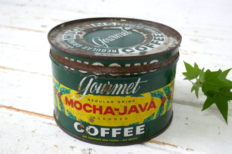 1950s MOCHA-JAVA COFFEE ビンテージ コーヒー缶 ロサンゼルス カリフォルニア USA