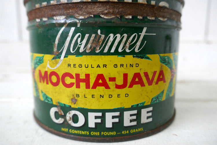 1950s MOCHA-JAVA COFFEE ビンテージ コーヒー缶 ロサンゼルス カリフォルニア USA