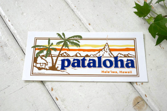 Pataloha パタロハ Hale'iwa,Hawaii ハレイワ ハワイ ステッカー パタゴニア 非売品 USA サーフィン ノースショア
