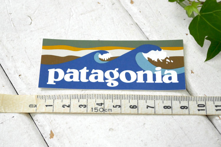パタゴニア patagonia 波 ステッカー アウトドア　サーフィン USA カリフォルニア