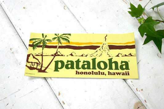 Pataloha パタロハ honolul hawaii ホノルル ハワイ ステッカー パタゴニア 非売品 USA