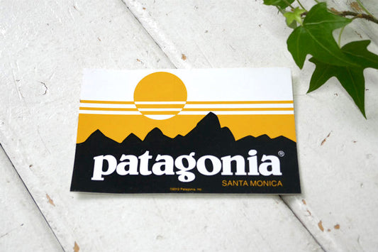 パタゴニア patagonia サンタモニカ ロサンゼルス SUNRISE カリフォルニア ステッカー USA SANTA MONICA