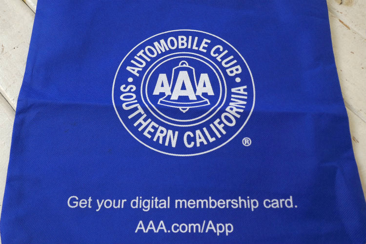 AAA トリプルエー AUTOMOBILE CLUB 南カリフォルニア ノベルティ 非売品 バッグ エコバッグ USA