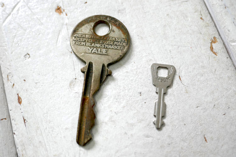 マスターロックKEY ヴィンテージ ビンテージ キー Master 極小 古鍵 MADE IN USA