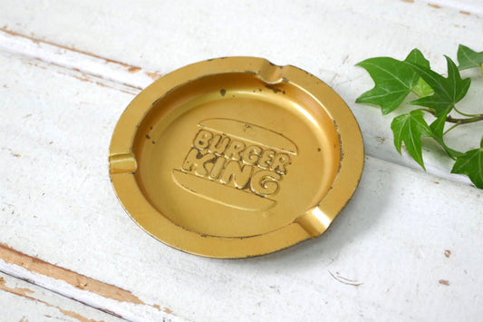 BURGER KING バーガーキング 1970s USA メタル製 ヴィンテージ アドバタイジング アシュトレイ 灰皿