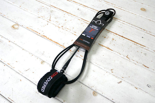 7'0'' COMP SURF LEASH コンプ ステイカバード MAT BLACK マットブラックカリフォルニア リーシュ サーフィン ミッドレングスサーフボード&ツインフィン