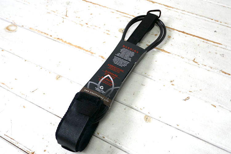 24 STAY COVERED ステイカバード USA カリフォルニア 6' STANDARD マットブラック サーフィン リーシュコード USA MAT BLACK