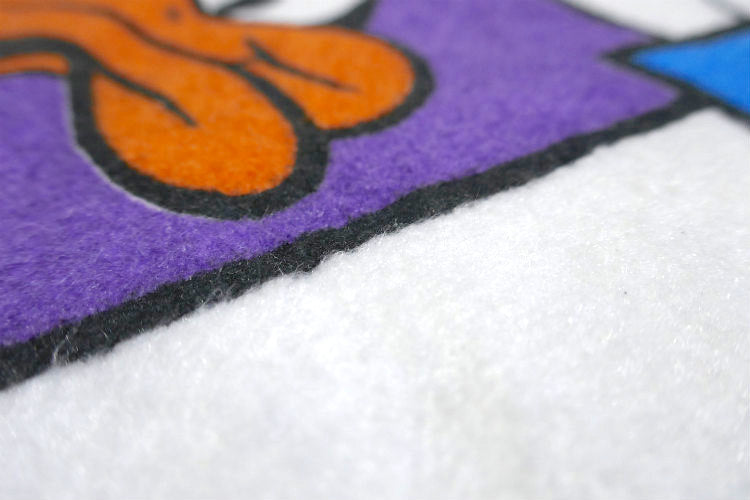 ルーニーテューンズ バッグスバニー タスマニアンデビル トゥイーティー ダフィーダック パネル柄 デッドストック ヴィンテージ ブランケット USA