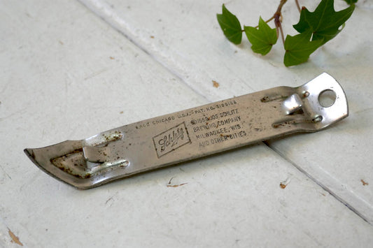 1969 JOS SCHLITZ シュリッツ BREWING COMPANY ヴィンテージ ビール BEER アドバタイジング 栓抜き USA キーホルダー