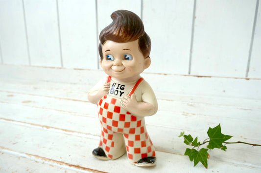 BIG BOY ビッグボーイ 1973's ボビー 人形 ヴィンテージ コインバンク 貯金箱 ソフビドール USA