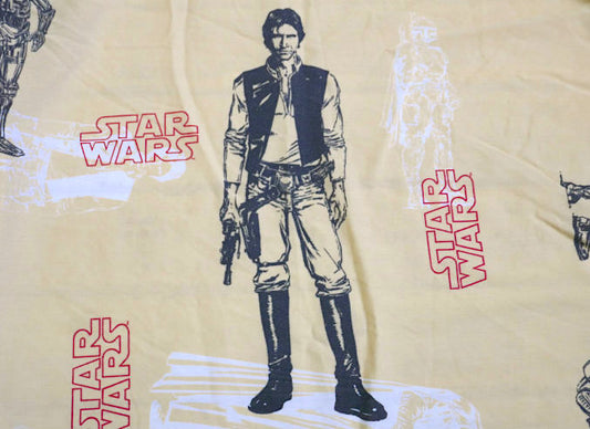 STAR WARS スターウォーズ ハンソロ ダースベイダー ヨーダ R2-D2 C-3PO レイアオーガナ ユーズドシーツ(ボックスタイプ) USA