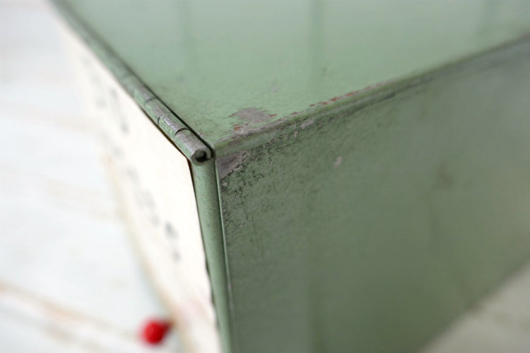 310 685835 グリーンメタル製 ヴィンテージ 書類ケース ファイルケース USA インダストリアル