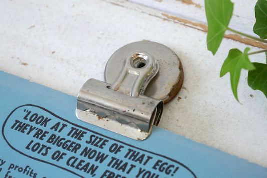 Maggia Magnetic マグネット付き 小さな ヴィンテージ クリップ USA 文房具 ステーショナリー オフィス雑貨