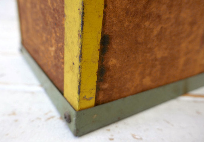 OBERLIN Bait Canteen 60's フィッシング コルク×メタル製 ヴィンテージ ベイトボックス 釣り道具 餌入れ タックルボックス 釣り道具 USA