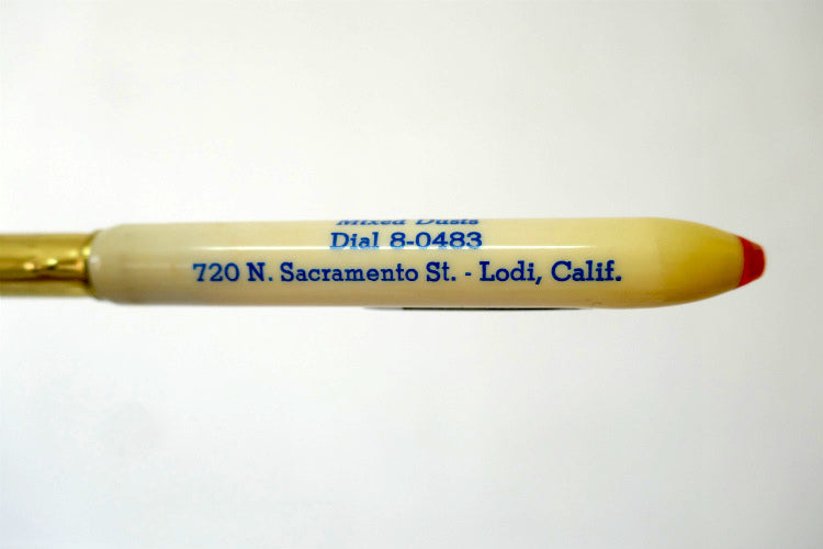 San joaquin Sulphur Co ノベルティ カリフォルニア ヴィンテージ バレットペン USA 企業モノ