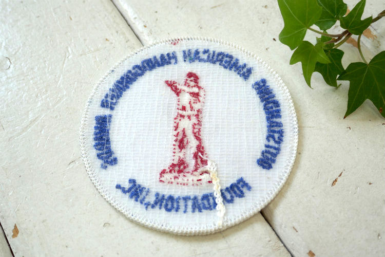 OUTSTANDING AMERICAN HANDGUNNER AWARDS FUUNDATION,INC ハンドガンピストル アメリカンビンテージ 刺繍 ワッペン USA