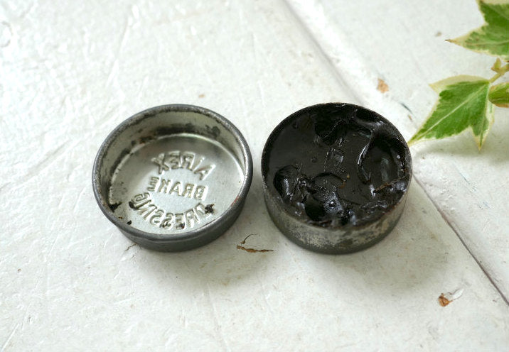 AIREX BRAKE DRESSING ブレーキ グリース入り 工業系 インダストリアル 小さな ヴィンテージ ティン缶 USA