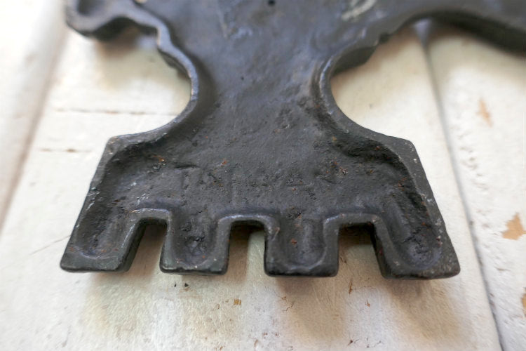 KEY レトロ 鍵型 キャストアイアン製 ヴィンテージ キーフック 鍵掛け ウォールデコ