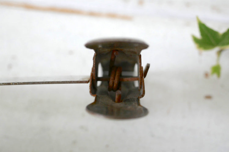 L' Ideal junior ベルギー Parmentier社 メタル製 伸縮式 60's ヴィンテージ パンツハンガー ハンガー