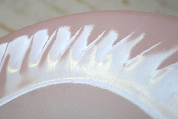 Fire King ファイヤーキング ピンクスワール 50's ヴィンテージ ディナープレート 大皿 食器 USA Ⅰ