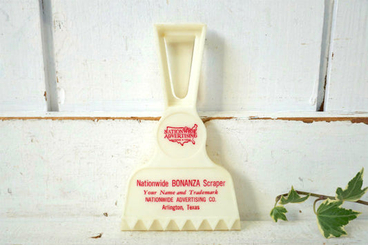 Nationwide Advertising Co Texas アドバタイジング ヴィンテージ 大雪 豪雪 スクレーパー アイススクレーパー ヘラ USA アメリカ大陸
