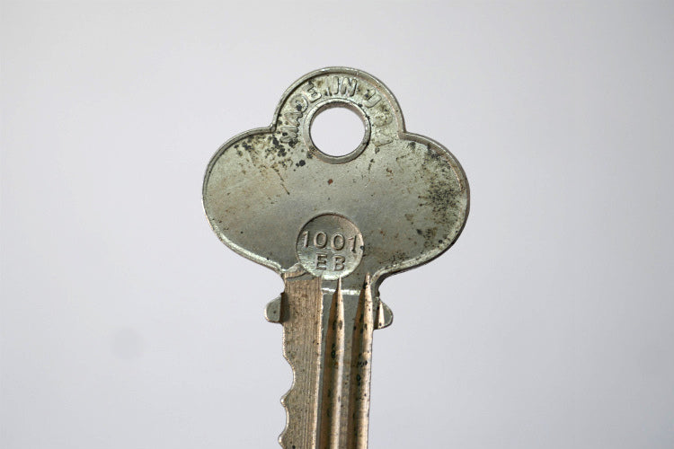 INDEPENDENT LOCK お洒落デザイン模様 1001EB インディペンデント 鍵 ビンテージ キー USA