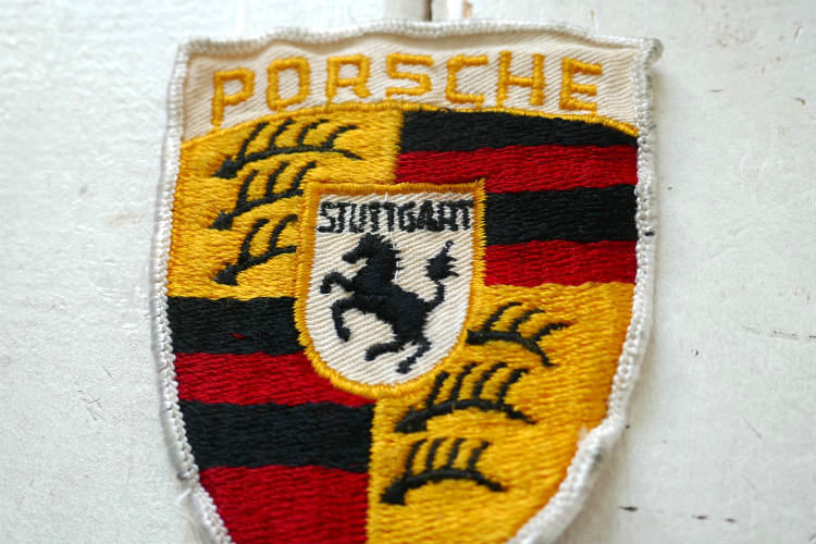 PORSHE ポルシェ STUTTGART アドバタイジング ヴィンテージ ワッペン 刺繍ワッペン パッチ 911 クラシック