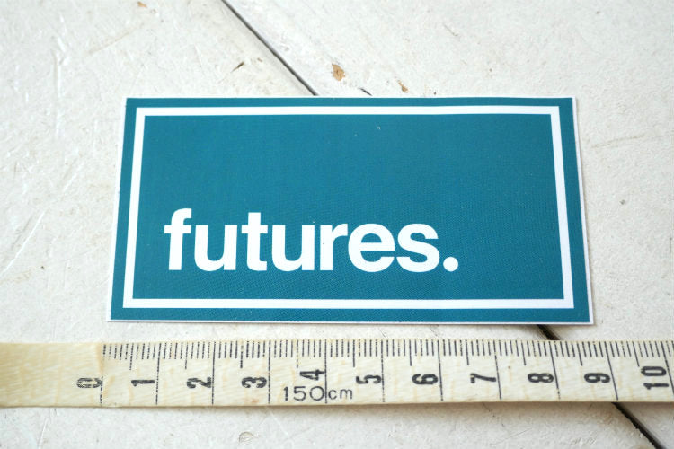 futures フューチャーフィン fin ステッカー カリフォルニア USA