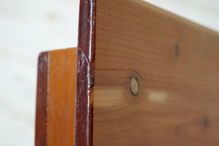 YOSEMITE ヨセミテ国立公園 木製 キーフック付き 壁掛け スーベニア品 70's ヴィンテージ レターラック レターホルダー USA