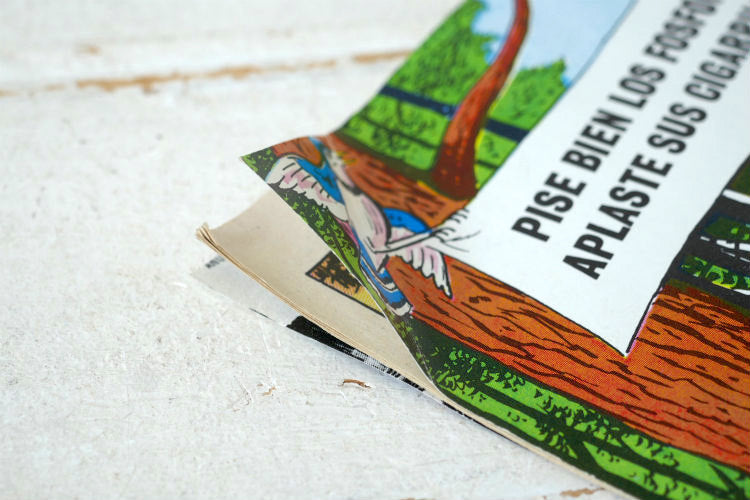 スモーキーベア 60's La Verdadera Historia de SMOKEY BEAR クマ キャラクター 森林火災防止 ヴィンテージ コミック 絵本 USA