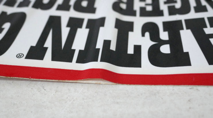 MARTIN GUITARS マーティン ギター アドバタイジング ヴィンテージ バンパー ステッカー USA シール