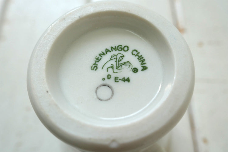 Anchor Foodservice Sales & Service Meeting 1987年 アンカーロゴ セラミック製 フッテッド ヴィンテージ マグカップ 食器 USA